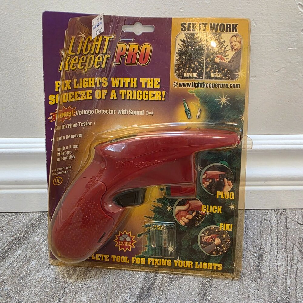 Light Keeper Pro Repair Tool For Incandescent Christmas Tree Light Sets